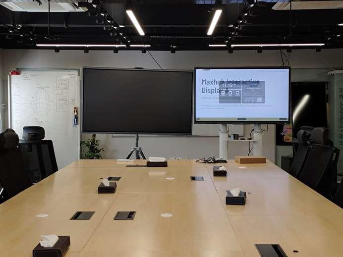 Corporate training and learning room